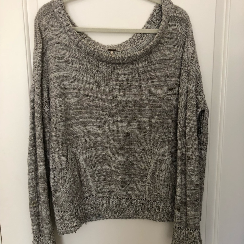 Gray FreePeople sweater